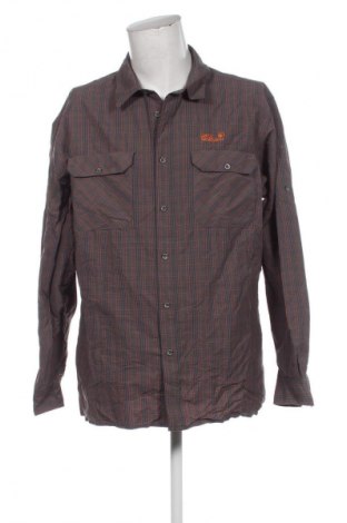 Ανδρικό πουκάμισο Jack Wolfskin, Μέγεθος XXL, Χρώμα Πολύχρωμο, Τιμή 20,99 €