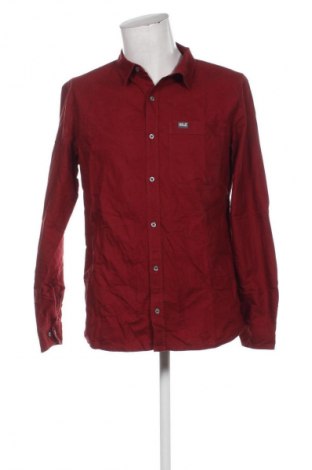 Pánská košile  Jack Wolfskin, Velikost L, Barva Červená, Cena  609,00 Kč