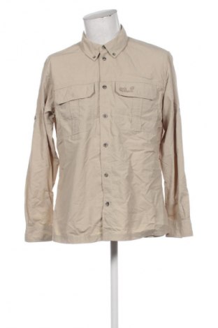 Pánská košile  Jack Wolfskin, Velikost M, Barva Béžová, Cena  539,00 Kč