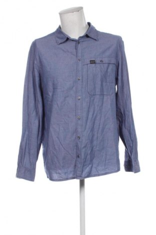 Ανδρικό πουκάμισο Jack Wolfskin, Μέγεθος XL, Χρώμα Μπλέ, Τιμή 25,99 €