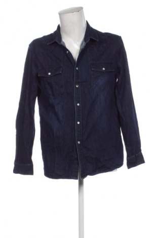 Męska koszula Kickers, Rozmiar L, Kolor Niebieski, Cena 38,99 zł