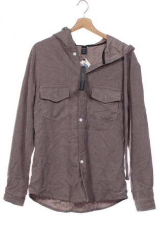 Męska koszula Romwe, Rozmiar M, Kolor Szary, Cena 87,99 zł