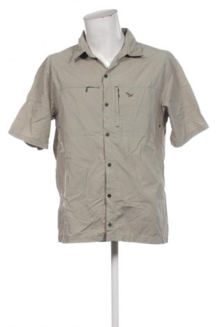 Ανδρικό πουκάμισο Salewa, Μέγεθος XXL, Χρώμα  Μπέζ, Τιμή 26,99 €