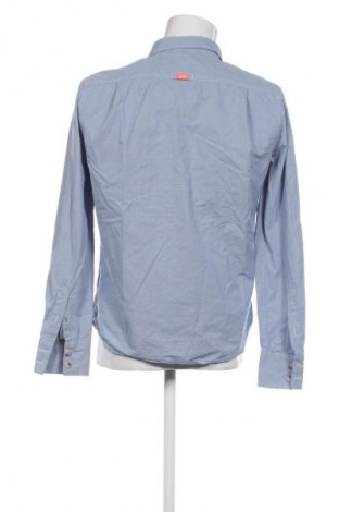 Ανδρικό πουκάμισο Superdry, Μέγεθος M, Χρώμα Μπλέ, Τιμή 33,00 €