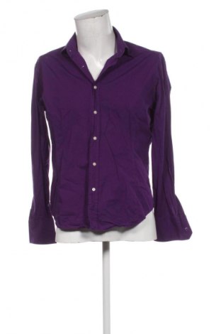 Męska koszula Theo, Rozmiar L, Kolor Fioletowy, Cena 80,38 zł