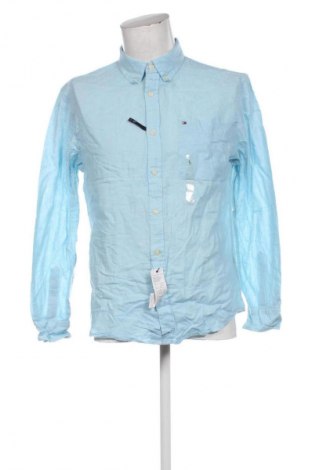 Cămașă de bărbați Tommy Hilfiger, Mărime L, Culoare Albastru, Preț 346,99 Lei