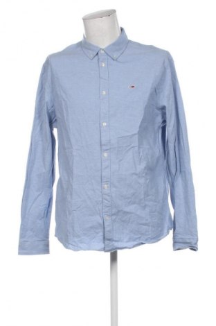 Ανδρικό πουκάμισο Tommy Jeans, Μέγεθος XXL, Χρώμα Μπλέ, Τιμή 68,99 €