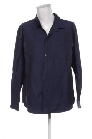 Ανδρικό πουκάμισο Unbranded, Μέγεθος 3XL, Χρώμα Μπλέ, Τιμή 14,99 €