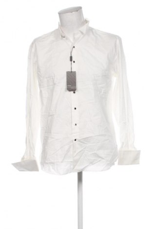 Herrenhemd Unbranded, Größe L, Farbe Weiß, Preis € 16,99