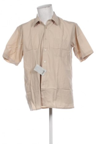 Ανδρικό πουκάμισο Unbranded, Μέγεθος M, Χρώμα  Μπέζ, Τιμή 16,99 €