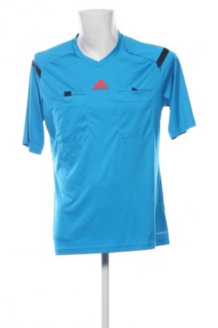 Ανδρικό t-shirt Adidas, Μέγεθος L, Χρώμα Μπλέ, Τιμή 14,99 €