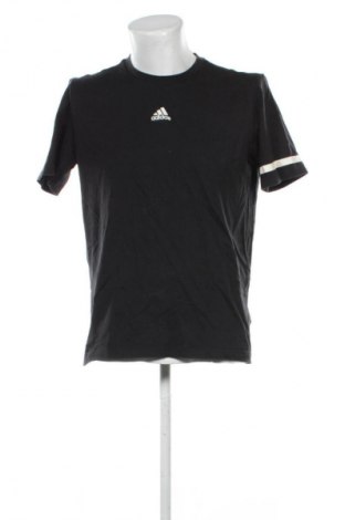 Ανδρικό t-shirt Adidas, Μέγεθος M, Χρώμα Μαύρο, Τιμή 19,80 €