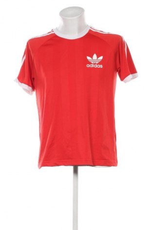 Męski T-shirt Adidas Originals, Rozmiar L, Kolor Czerwony, Cena 87,99 zł