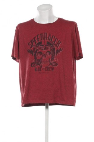 Tricou de bărbați Angelo Litrico, Mărime 3XL, Culoare Roșu, Preț 93,84 Lei