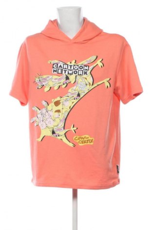 Męski T-shirt Bershka, Rozmiar M, Kolor Pomarańczowy, Cena 51,99 zł