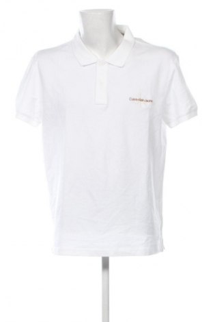 Herren Shirt Calvin Klein Jeans, Größe XXL, Farbe Weiß, Preis 89,99 €