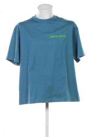 Ανδρικό t-shirt Calvin Klein Jeans, Μέγεθος L, Χρώμα Μπλέ, Τιμή 61,99 €