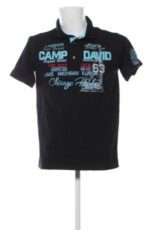 Férfi póló Camp David, Méret XL, Szín Fekete, Ár 9 279 Ft