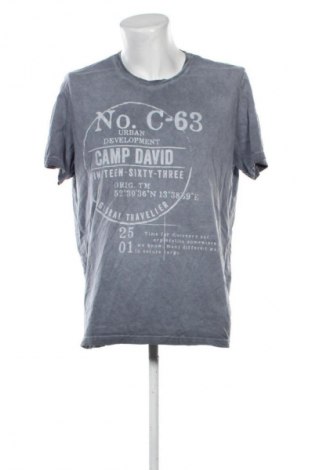 Męski T-shirt Camp David, Rozmiar XXL, Kolor Szary, Cena 75,99 zł