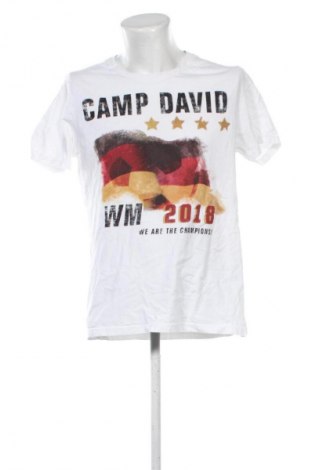Férfi póló Camp David, Méret L, Szín Fehér, Ár 6 989 Ft