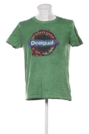 Pánské tričko  Desigual, Velikost L, Barva Zelená, Cena  469,00 Kč