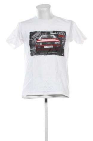 Tricou de bărbați Fruit Of The Loom, Mărime M, Culoare Alb, Preț 46,99 Lei