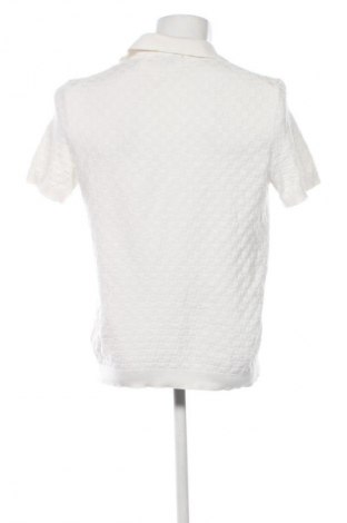 Tricou de bărbați H&M, Mărime L, Culoare Ecru, Preț 47,99 Lei