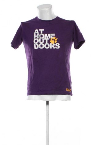 Tricou de bărbați Jack Wolfskin, Mărime S, Culoare Mov, Preț 94,99 Lei