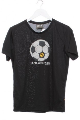 Ανδρικό t-shirt Jack Wolfskin, Μέγεθος XS, Χρώμα Μαύρο, Τιμή 18,99 €