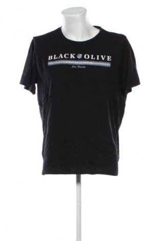 Męski T-shirt Jean Pascale, Rozmiar 3XL, Kolor Czarny, Cena 48,99 zł