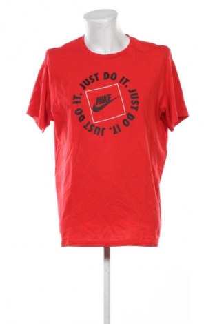 Męski T-shirt Nike, Rozmiar XL, Kolor Czerwony, Cena 66,99 zł