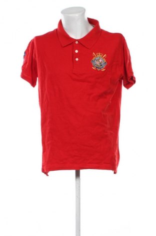 Pánské tričko  Polo Club, Velikost XL, Barva Červená, Cena  630,00 Kč