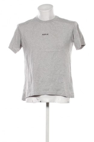 Ανδρικό t-shirt Replay, Μέγεθος M, Χρώμα Γκρί, Τιμή 43,99 €