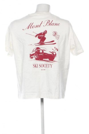 Ανδρικό t-shirt Reserved, Μέγεθος L, Χρώμα Εκρού, Τιμή 9,70 €