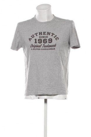 Férfi póló S.Oliver, Méret L, Szín Szürke, Ár 3 306 Ft
