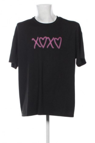 Ανδρικό t-shirt SHEIN, Μέγεθος XL, Χρώμα Μαύρο, Τιμή 12,00 €