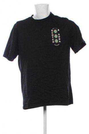 Męski T-shirt Scotch & Soda, Rozmiar XXL, Kolor Czarny, Cena 83,99 zł