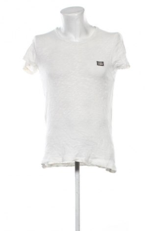 Męski T-shirt Scotch & Soda, Rozmiar S, Kolor ecru, Cena 112,52 zł