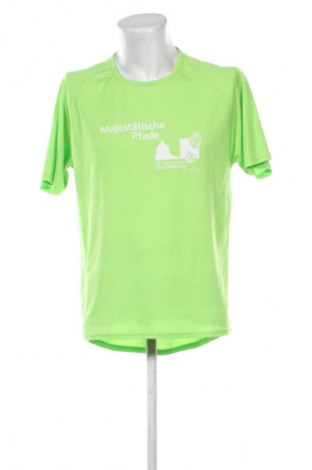 Męski T-shirt Sporty, Rozmiar XL, Kolor Zielony, Cena 42,87 zł