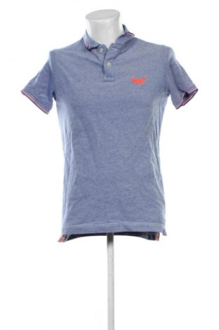 Ανδρικό t-shirt Superdry, Μέγεθος L, Χρώμα Μπλέ, Τιμή 20,99 €