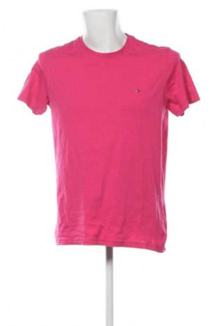 Ανδρικό t-shirt Tommy Hilfiger, Μέγεθος L, Χρώμα Ρόζ , Τιμή 27,99 €