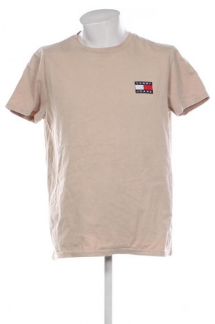 Мъжка тениска Tommy Jeans, Размер L, Цвят Бежов, Цена 19,42 €
