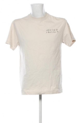 Ανδρικό t-shirt Weekday, Μέγεθος S, Χρώμα  Μπέζ, Τιμή 7,10 €