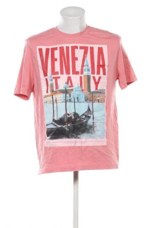 Férfi póló Zara, Méret M, Szín Rózsaszín, Ár 3 408 Ft