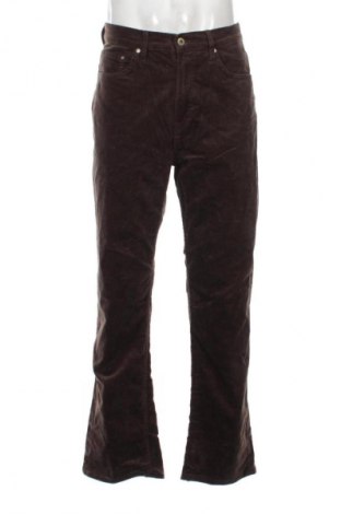 Pantaloni raiați de bărbați C&A, Mărime L, Culoare Maro, Preț 50,99 Lei