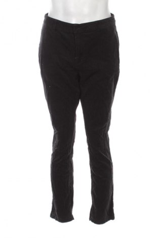 Pantaloni raiați de bărbați Dan Fox X About You, Mărime M, Culoare Negru, Preț 58,99 Lei