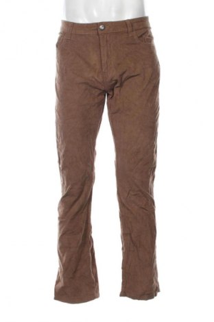 Męskie sztruksy Denim&Co., Rozmiar L, Kolor Brązowy, Cena 50,99 zł