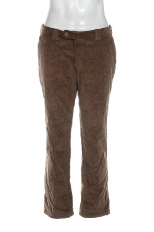 Pantaloni raiați de bărbați Kingfield, Mărime L, Culoare Maro, Preț 60,99 Lei