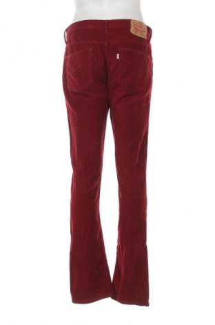 Pánské manšestráky  Levi's, Velikost L, Barva Červená, Cena  559,00 Kč
