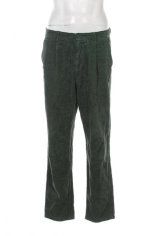 Pantaloni raiați de bărbați Marc O'Polo, Mărime L, Culoare Verde, Preț 139,99 Lei